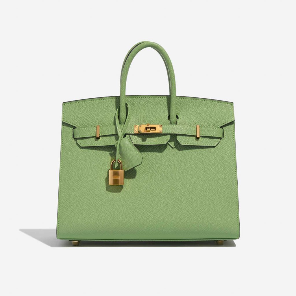 Hermès Birkin 25 Epsom Vert Criquet SaclÀb