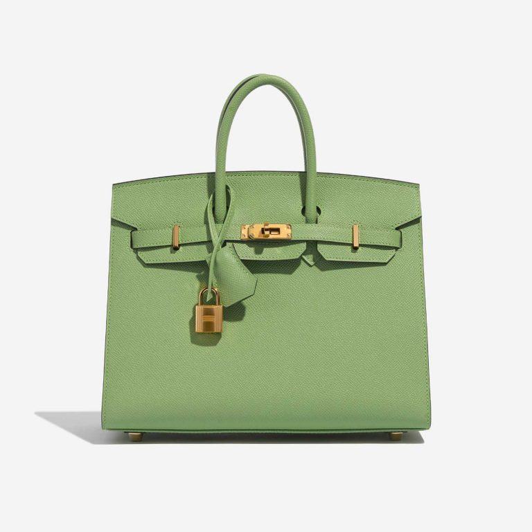 Hermès Birkin 25 VertCriquet Front  | Sell your designer bag on Saclab.com