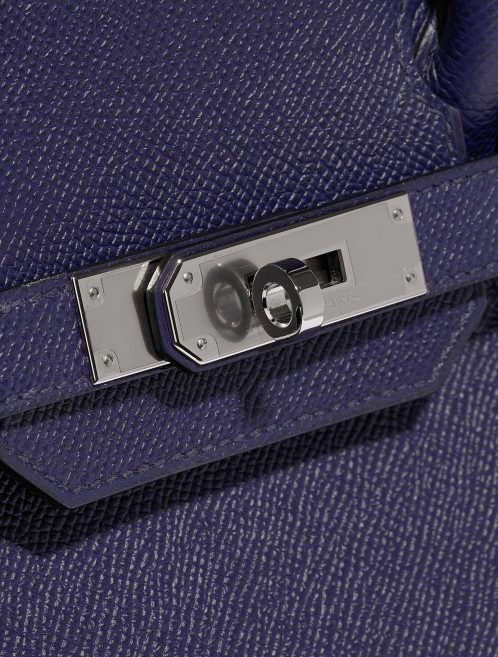 Hermès Birkin 30 BlueEncre Closing System  | Sell your designer bag on Saclab.com
