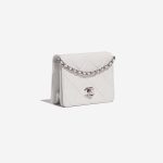 Chanel Timeless MiniFlap White Side Front  | Sell your designer bag on Saclab.com