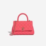 Chanel TimelessHandle Small Pink Front  | Sell your designer bag on Saclab.com