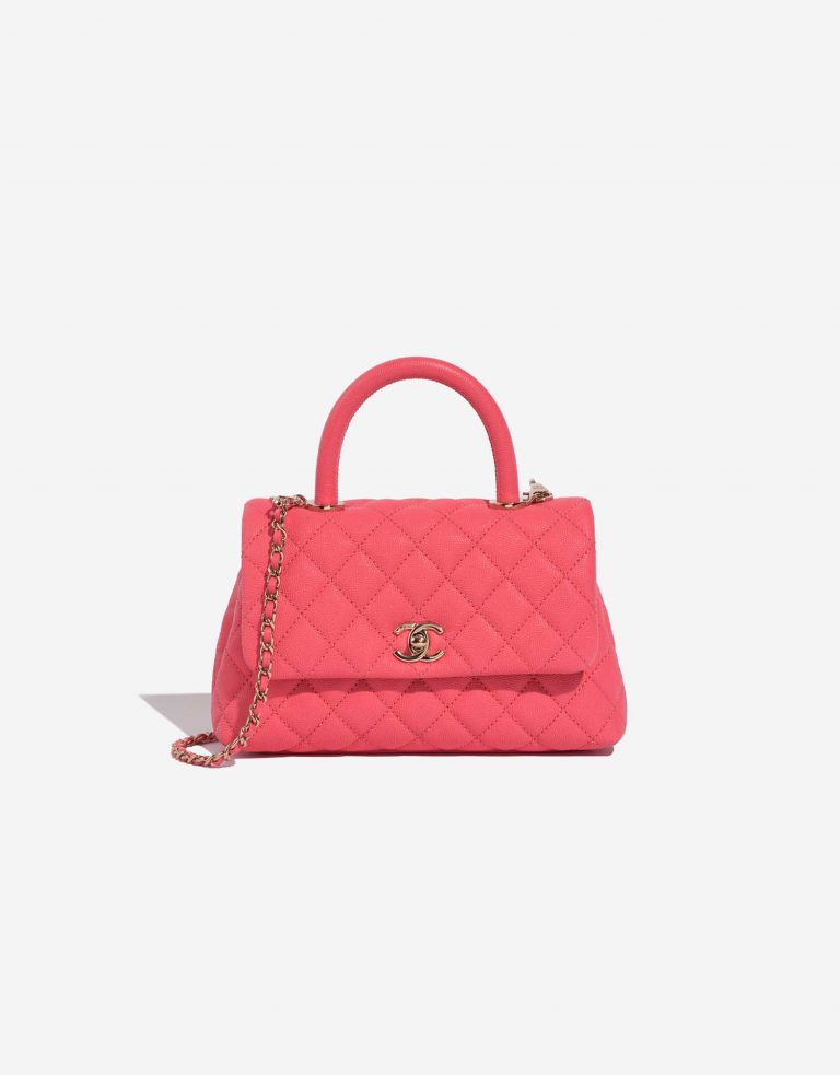 Chanel TimelessHandle Small Pink Front | Verkaufen Sie Ihre Designer-Tasche auf Saclab.com