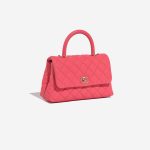 Chanel TimelessHandle Small Pink Side Front  | Sell your designer bag on Saclab.com