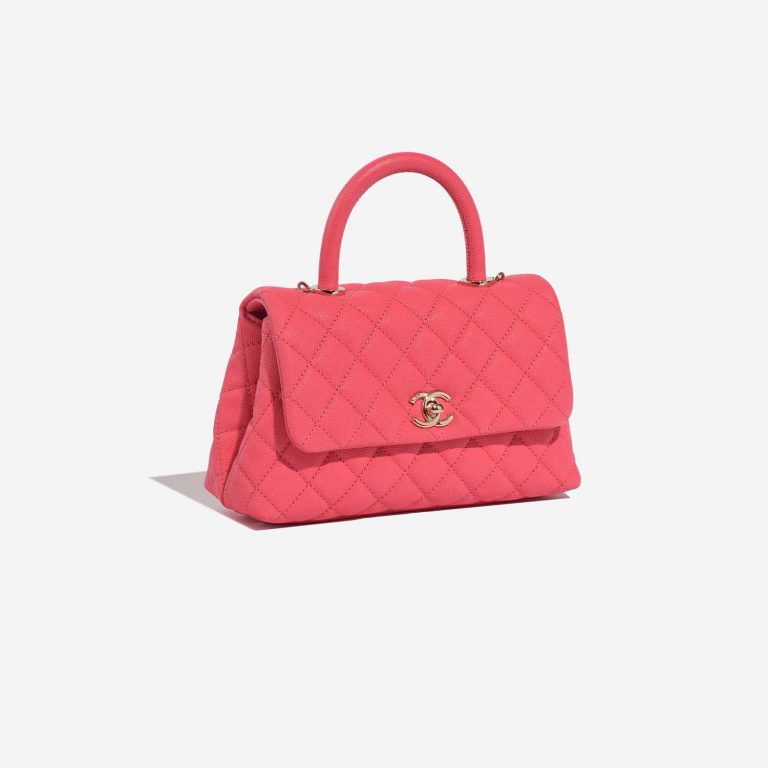 Chanel TimelessHandle Small Pink Side Front | Vendez votre sac de créateur sur Saclab.com