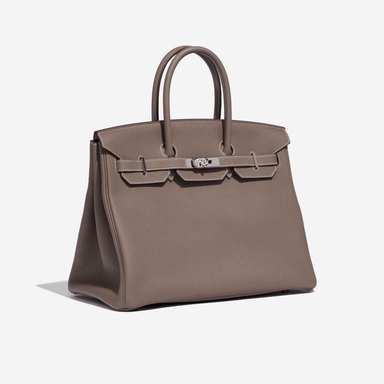 Hermès Birkin 35 Etoupe Side Front  | Sell your designer bag on Saclab.com