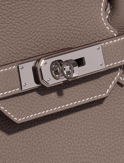 Hermès Birkin 35 Etoupe Closing System  | Sell your designer bag on Saclab.com
