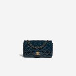 Chanel Timeless MiniRectangular DarkBlue Front  | Sell your designer bag on Saclab.com