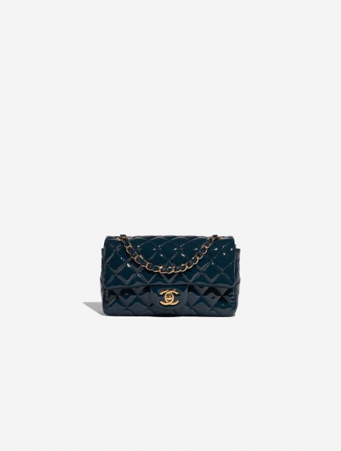 Chanel Timeless MiniRectangular DarkBlue Front  | Sell your designer bag on Saclab.com