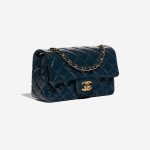 Chanel Timeless MiniRectangular DarkBlue Side Front  | Sell your designer bag on Saclab.com