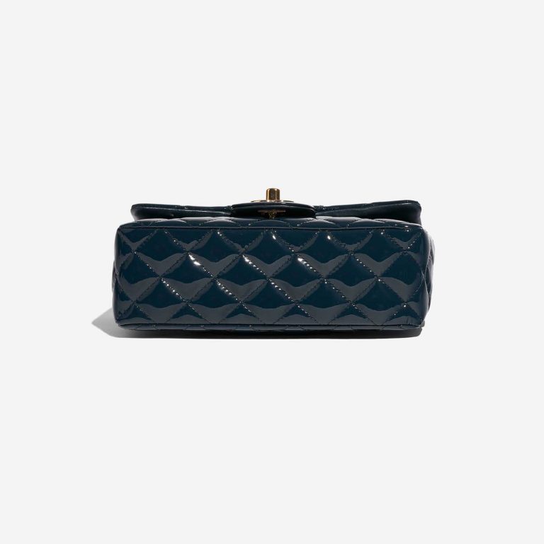 Chanel Timeless MiniRectangular DarkBlue Bottom  | Sell your designer bag on Saclab.com