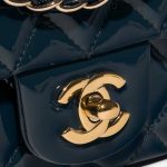 Chanel Timeless MiniRectangular DarkBlue Closing System  | Sell your designer bag on Saclab.com