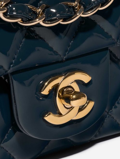 Chanel Timeless MiniRectangular DarkBlue Closing System  | Sell your designer bag on Saclab.com
