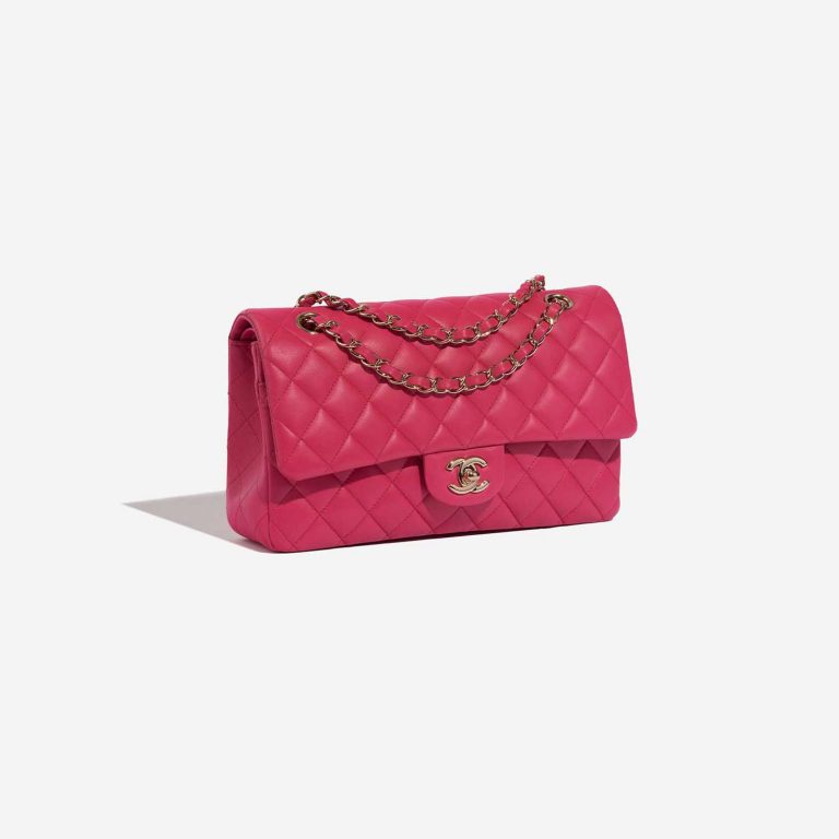 Chanel Timeless Medium Pink Side Front  | Sell your designer bag on Saclab.com