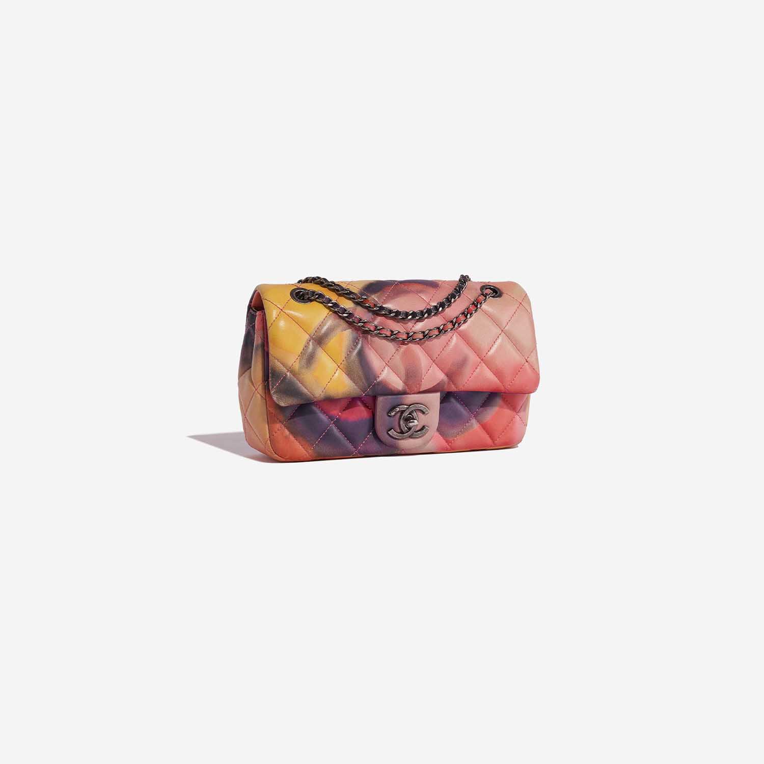 Chanel Timeless MiniRectangular Multi-colour Side Front  | Sell your designer bag on Saclab.com