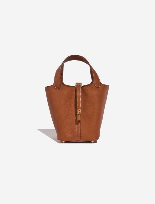 Hermès Picotin 18 Fauve Front  | Sell your designer bag on Saclab.com