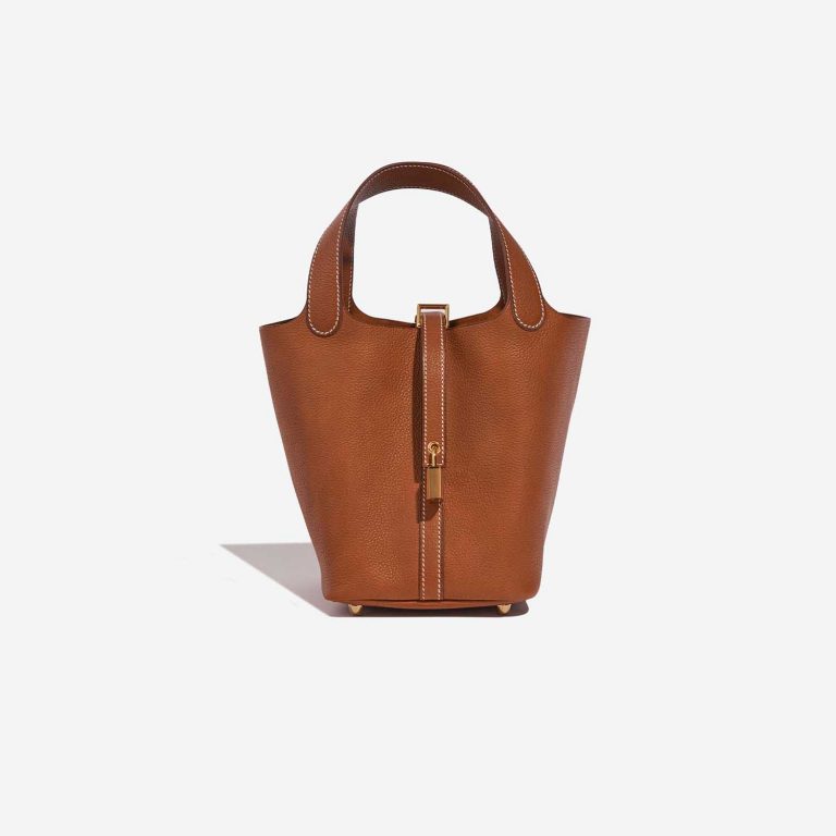 Hermès Picotin 18 Fauve Front  | Sell your designer bag on Saclab.com