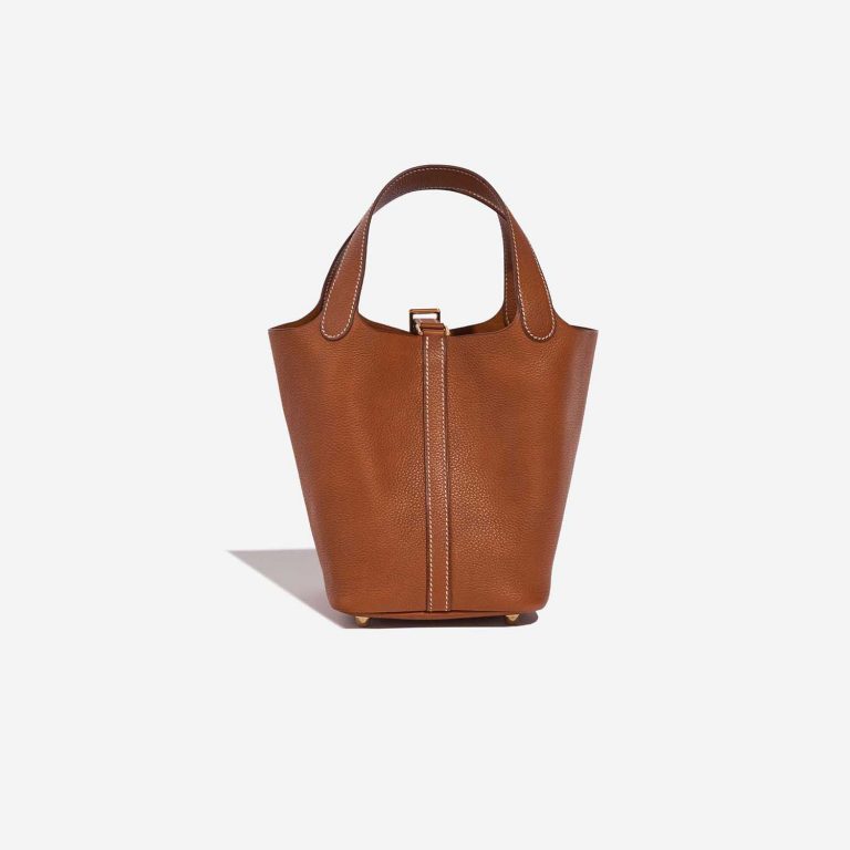 Hermès Picotin 18 Fauve Back  | Sell your designer bag on Saclab.com