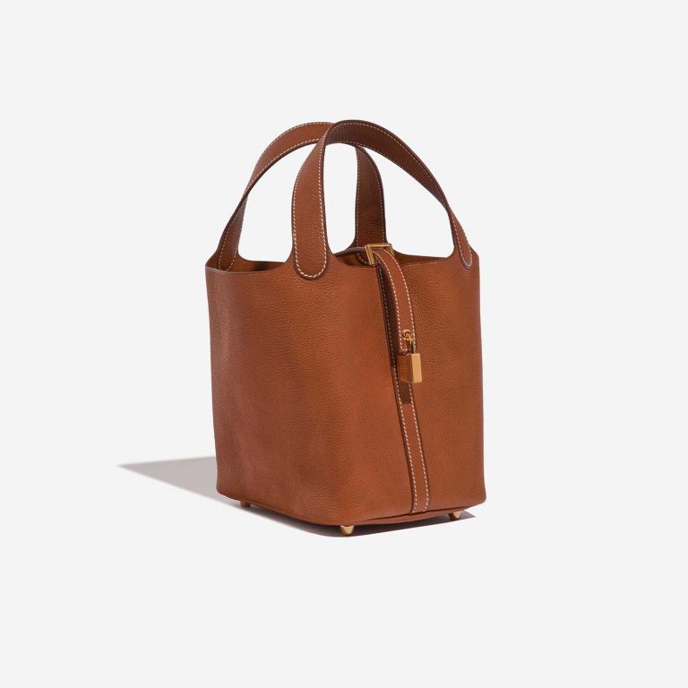 Hermès Picotin 18 Fauve Side Front  | Sell your designer bag on Saclab.com