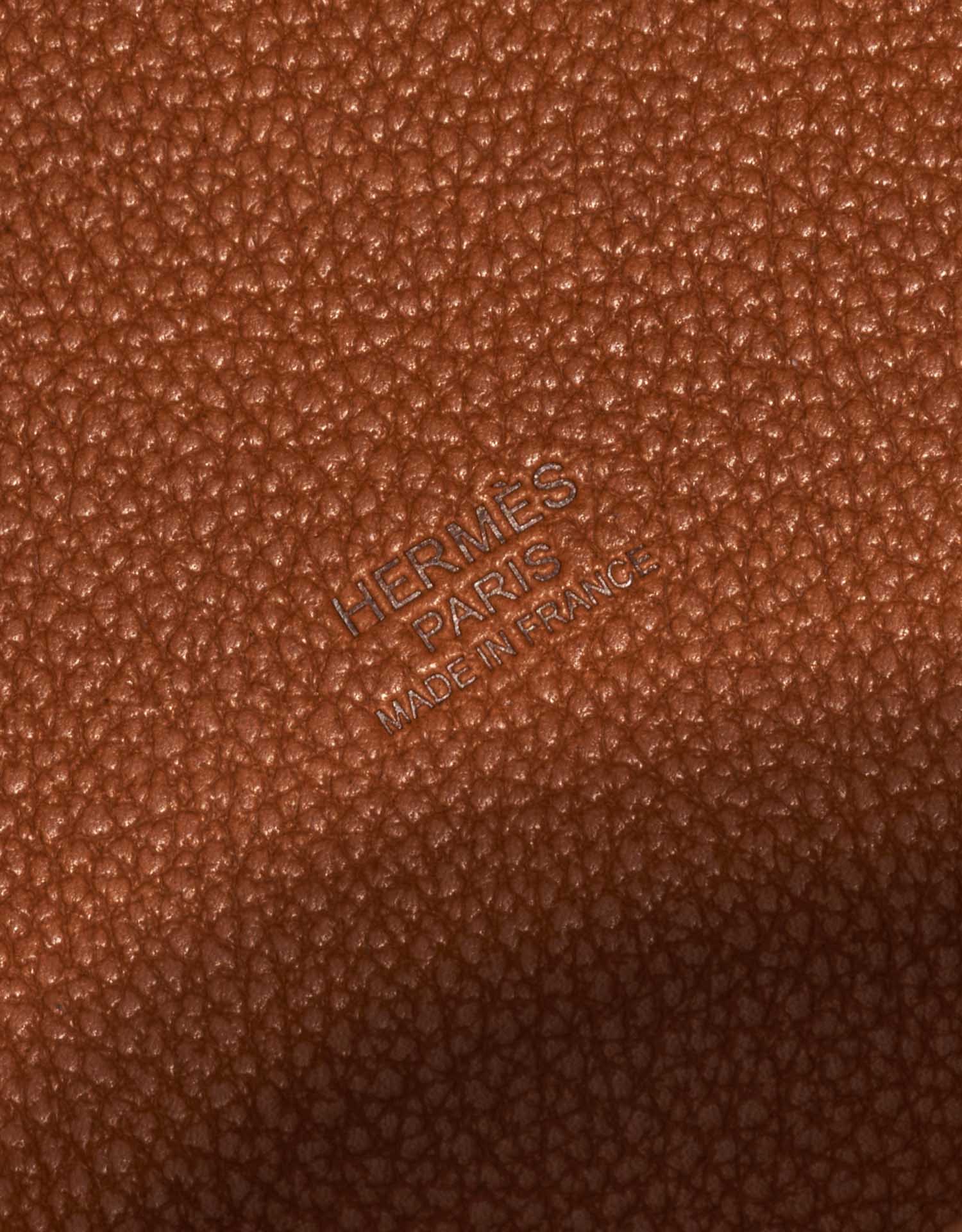 Hermes Picotin Lock bag PM Fauve Barenia faubourg leather Gold