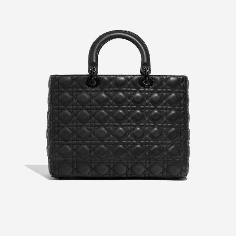 Dior Lady Large Black Back | Verkaufen Sie Ihre Designer-Tasche auf Saclab.com