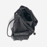 Chanel Backpack DarkBlue-Grey Inside  | Sell your designer bag on Saclab.com