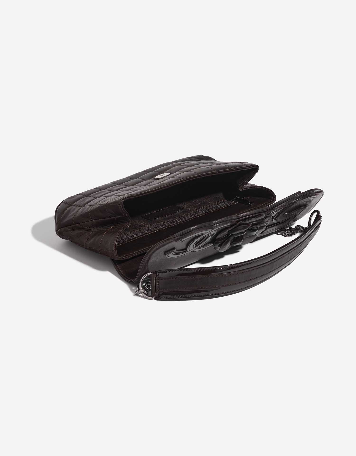 Chanel Baguette Medium Brown Inside  | Sell your designer bag on Saclab.com