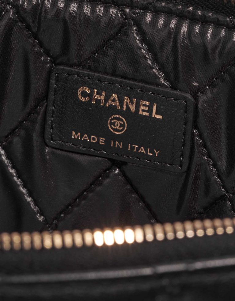 Chanel Timeless Clutch Black Logo  | Sell your designer bag on Saclab.com