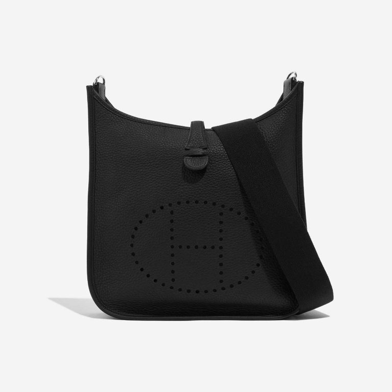 Hermès Evelyne 29 Black Front  | Sell your designer bag on Saclab.com