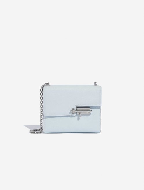 Hermès VerrouChaîne Mini BleuBrume Front  | Sell your designer bag on Saclab.com