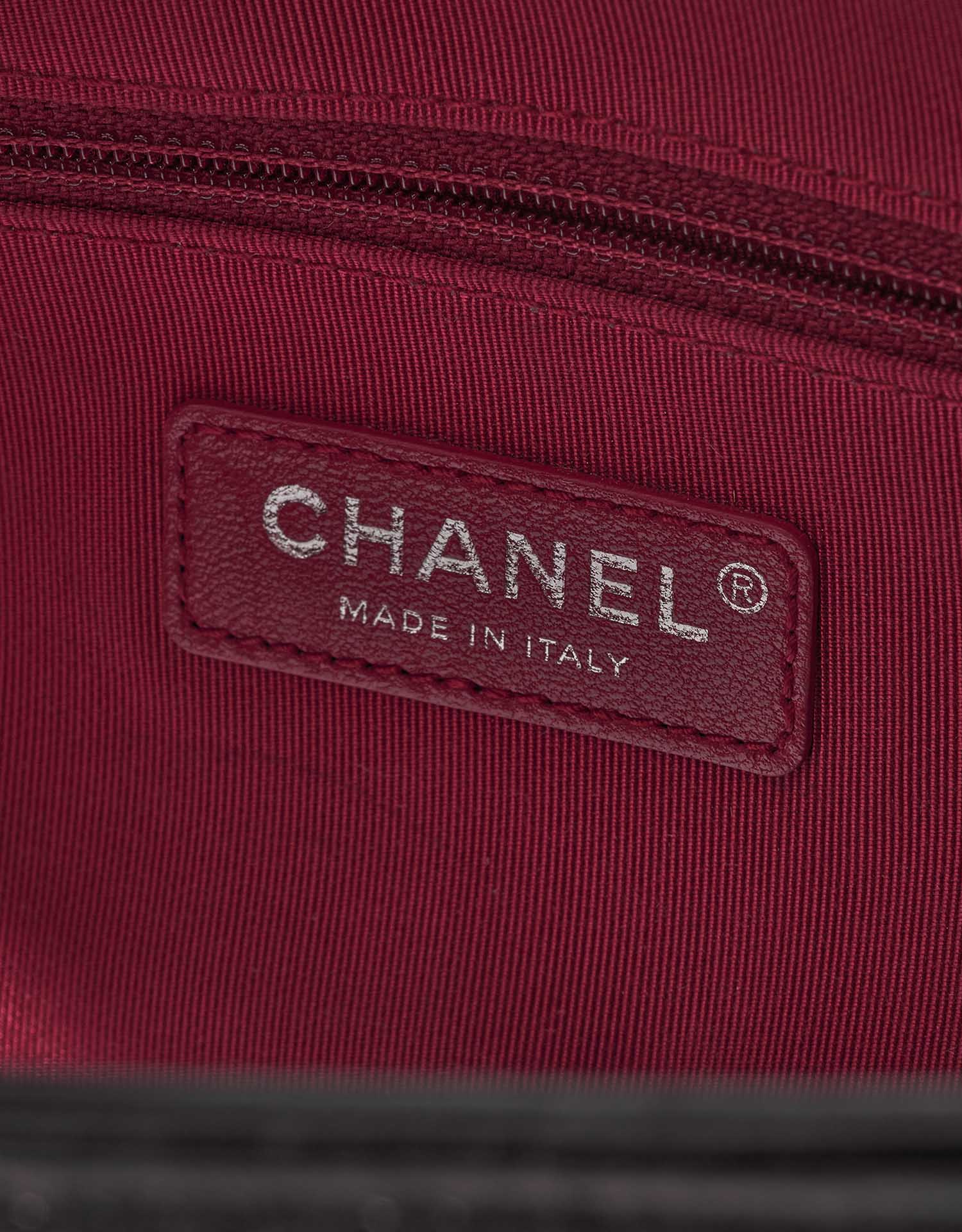 Chanel Gabrielle Medium Black-White Logo  | Sell your designer bag on Saclab.com
