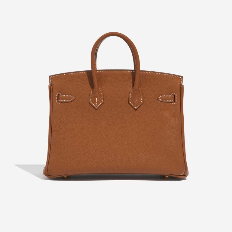 Hermès Birkin 25 Gold Back  | Sell your designer bag on Saclab.com