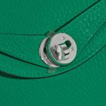 Hermès Lindy 20Mini Menthe Closing System  | Sell your designer bag on Saclab.com