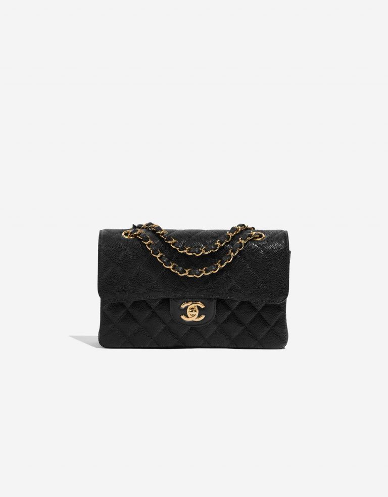 Chanel Timeless Small Black Front  | Sell your designer bag on Saclab.com