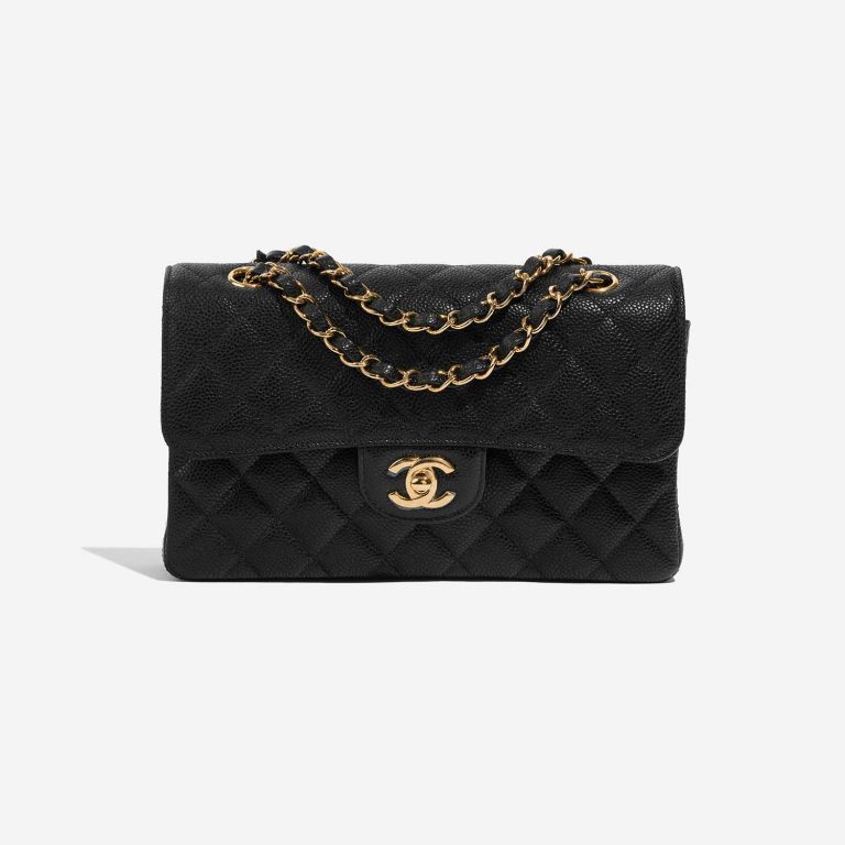 Chanel Timeless Small Black Front  | Sell your designer bag on Saclab.com