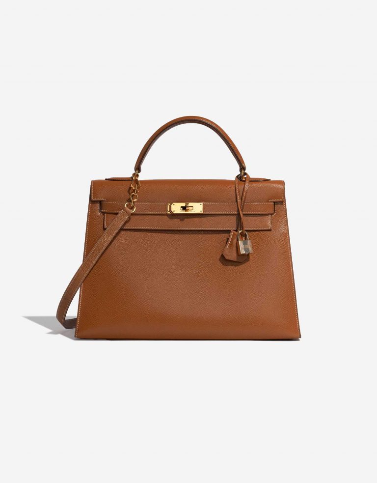 Hermès Kelly 32 Gold Front  | Sell your designer bag on Saclab.com