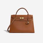 Hermès Kelly 32 Gold Front  | Sell your designer bag on Saclab.com
