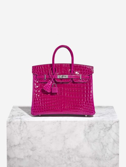 Hermès Birkin 25 RosePourpre Front  | Sell your designer bag on Saclab.com