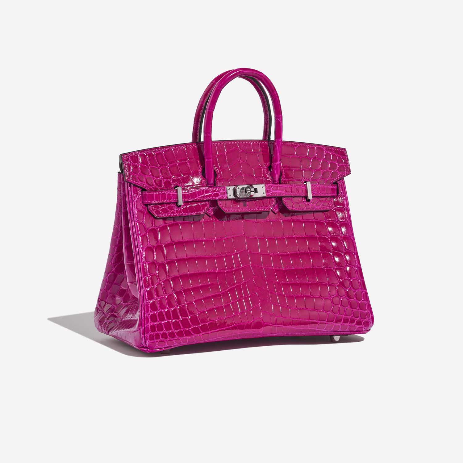 Hermès Birkin 25 RosePourpre Side Front | Verkaufen Sie Ihre Designer-Tasche auf Saclab.com