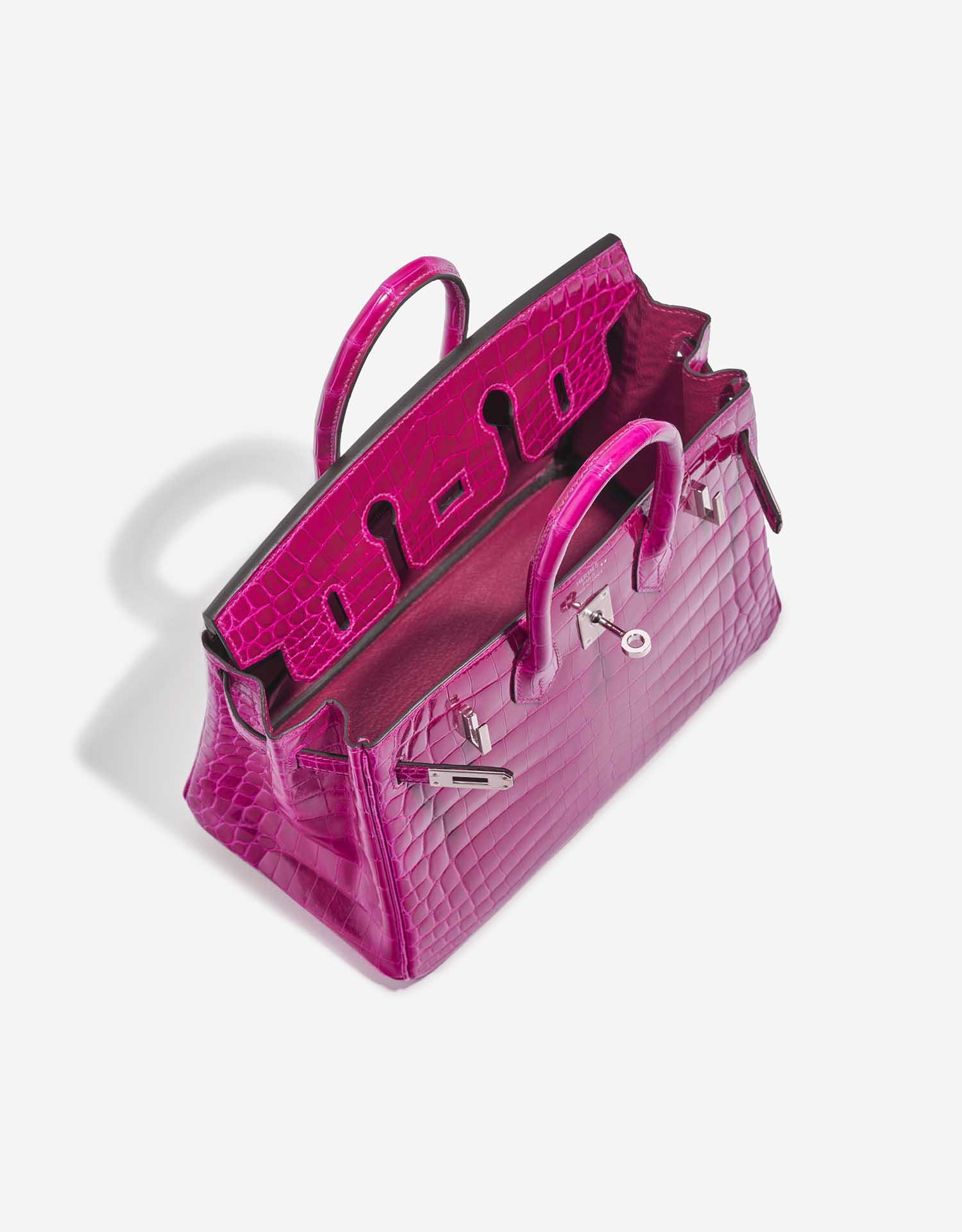 Hermès Birkin 25 RosePourpre Inside | Verkaufen Sie Ihre Designertasche auf Saclab.com