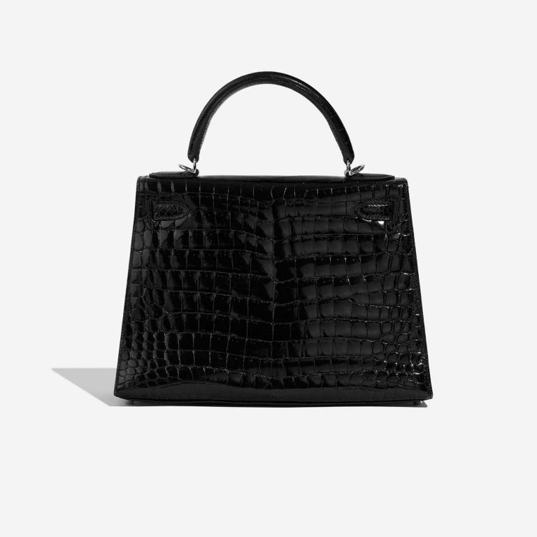 Hermès Kelly 28 Black Back  | Sell your designer bag on Saclab.com