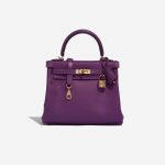 Hermès Kelly 25 Anemone Front | Vendez votre sac de créateur sur Saclab.com