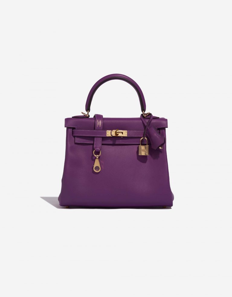 Hermès Kelly 25 Anemone Front  | Sell your designer bag on Saclab.com