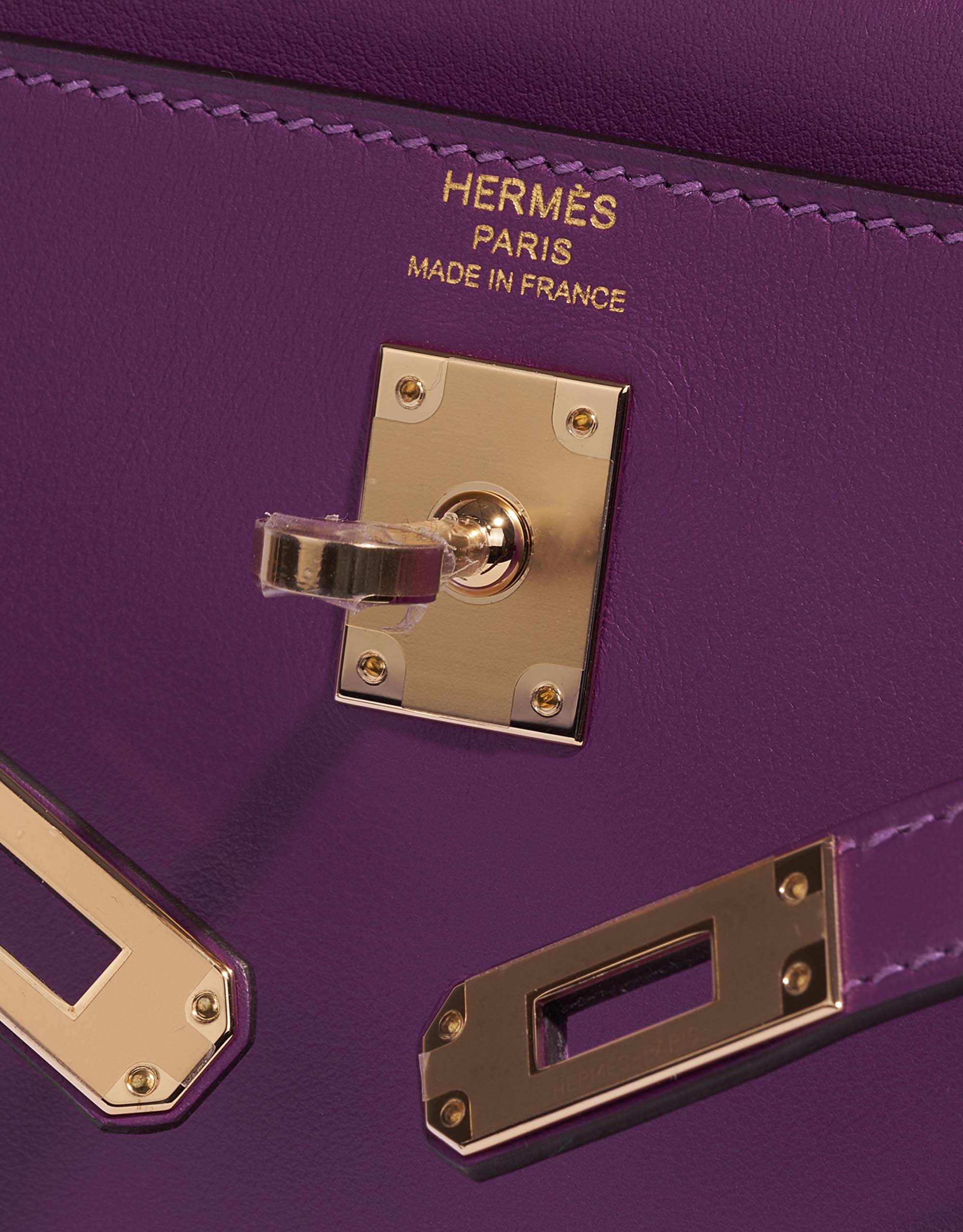 Hermès Kelly 25 Anemone Logo  | Sell your designer bag on Saclab.com