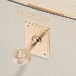Hermès Kelly Mini Craie-GrisAsphalte Logo  | Sell your designer bag on Saclab.com
