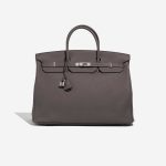Hermès BirkinHSS 40 Etain-Malachite Front  | Sell your designer bag on Saclab.com