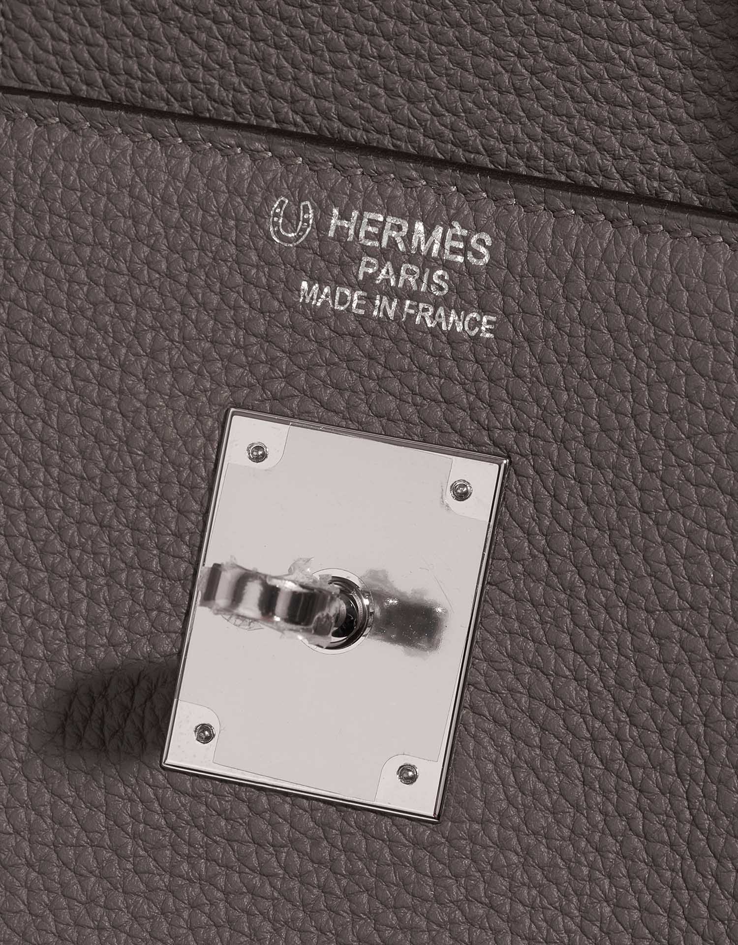 Hermès BirkinHSS 40 Étain-Malachite Logo | Vendre votre sac de créateur sur Saclab.com