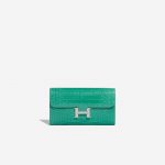 Hermès Constance Wallet VertJade Front  | Sell your designer bag on Saclab.com