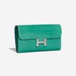 Hermès Constance Wallet VertJade Side Front  | Sell your designer bag on Saclab.com