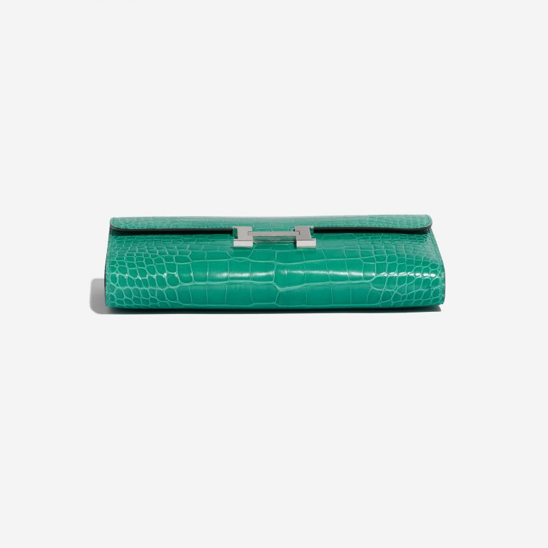 Hermès Constance Wallet VertJade Bottom  | Sell your designer bag on Saclab.com