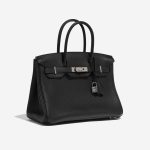 Pre-owned Hermès bag Birkin 3in1 30 Togo / Toile H / Swift Black / Ecru Black Side Front | Sell your designer bag on Saclab.com